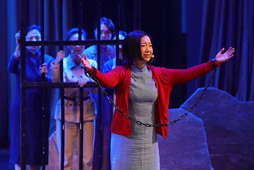 現(xiàn)場劇照。向詩佳攝