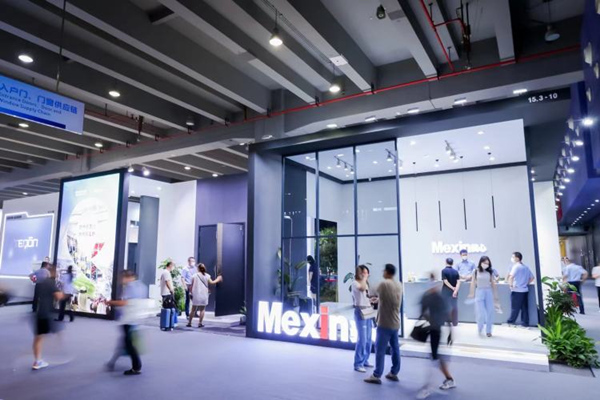 2022中國建博會（廣州）上美心展廳。受訪者供圖