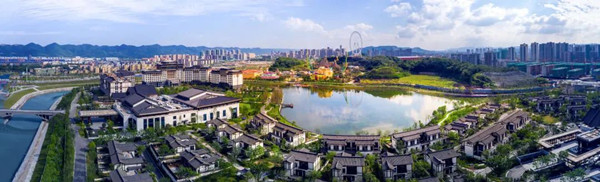 重慶融創(chuàng)文旅城實(shí)景圖。融創(chuàng)供圖