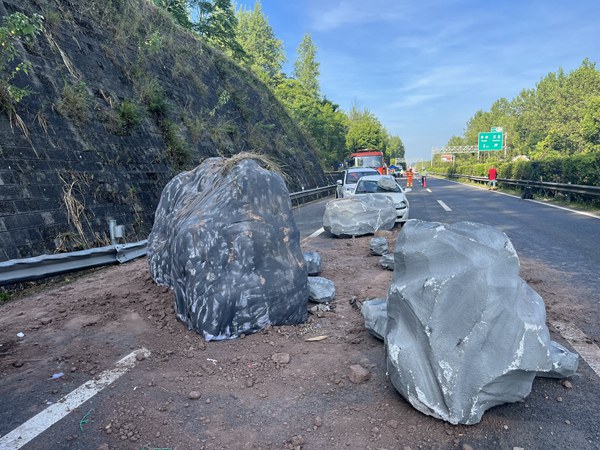 應急演練現場。重慶高速集團供圖