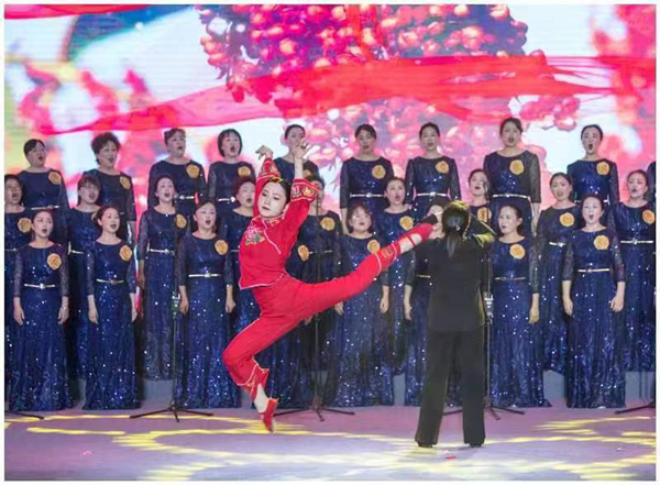 展演現(xiàn)場。豐都縣文化和旅游發(fā)展委供圖