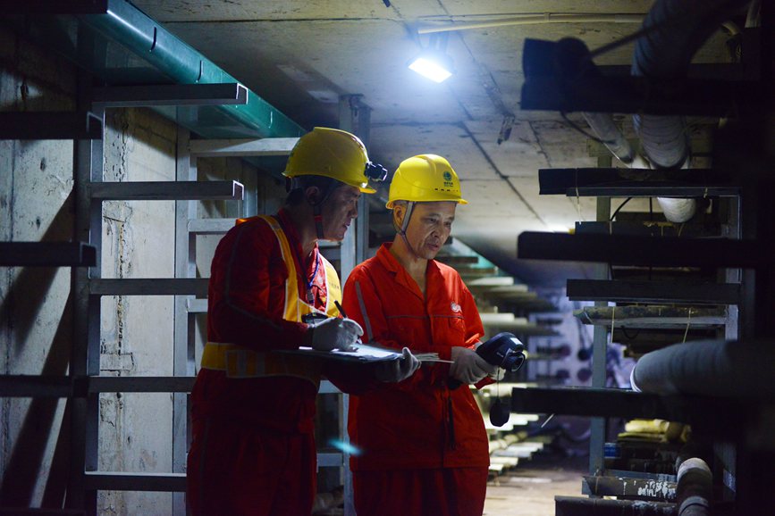 檢查設(shè)施。受訪單位供圖