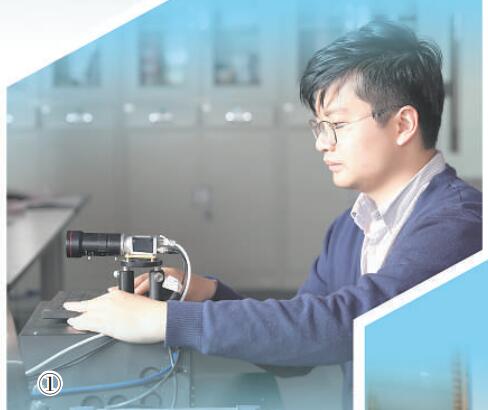 黃帆在工作中。受訪者供圖