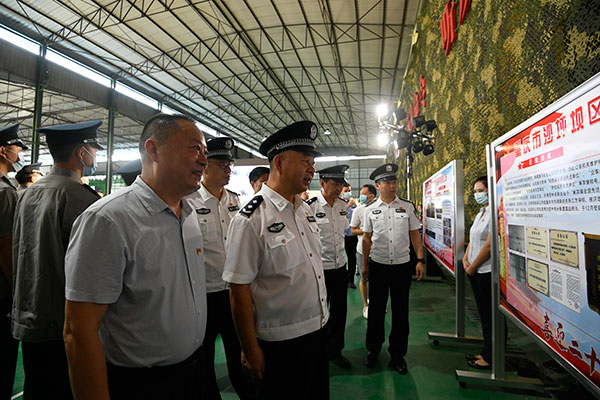 活動現(xiàn)場。重慶安保集團(tuán)供圖