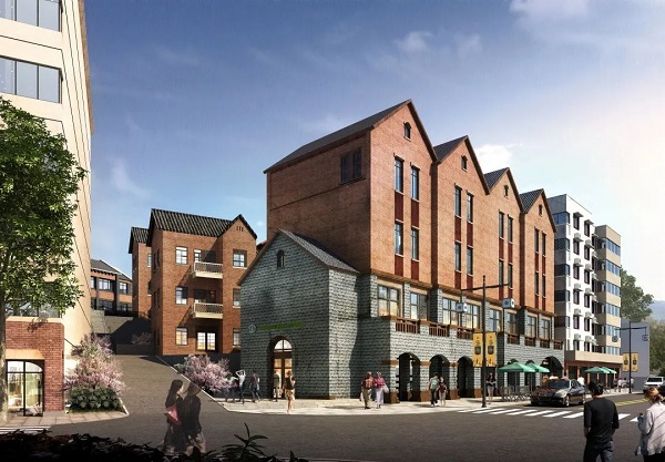 馬鞍山傳統(tǒng)風(fēng)貌區(qū)項(xiàng)目效果圖。重慶市住建委供圖