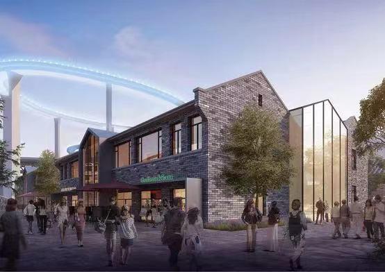 銅元局重慶時(shí)光小鎮(zhèn)項(xiàng)目效果圖。重慶市住建委供圖