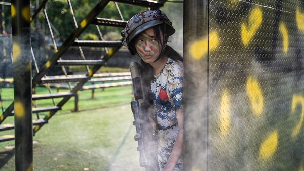 “小軍人”參加訓(xùn)練。重慶市青少年社會(huì)教育協(xié)會(huì)供圖