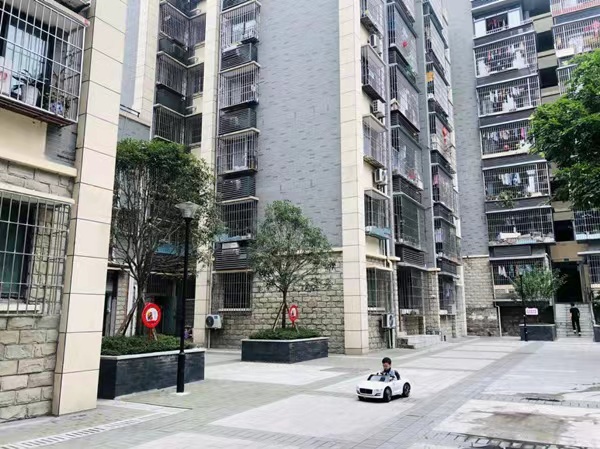 邢家橋社區(qū)一期改造成果。馮戀攝