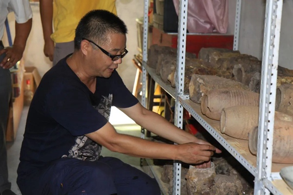 2013年，忠縣冶鋅遺址發(fā)掘 。受訪者供圖