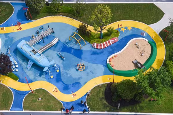 海成·南濱上院F2組團(tuán)交付實(shí)景圖。海成集團(tuán)供圖