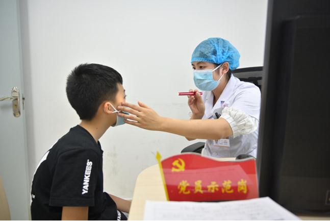 黨員示范崗。重慶醫(yī)藥高等專科學(xué)校附屬第一醫(yī)院供圖