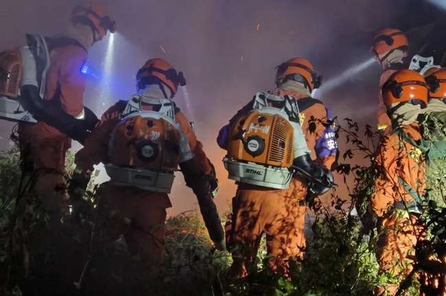 救援現(xiàn)場。