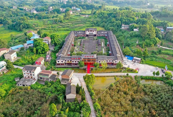 涼水井村。華鎣市委宣傳部供圖