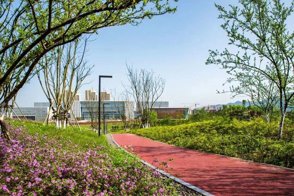 五云湖公園。林同棪國際供圖