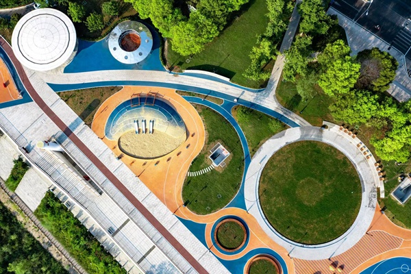 九龍灘廣場。林同棪國際供圖