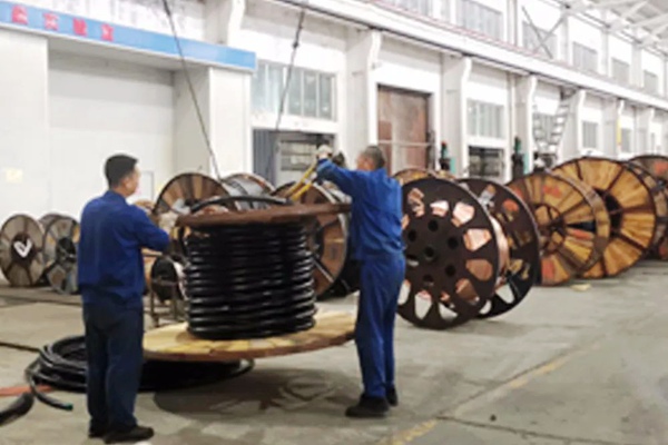 在鴿牌公司，生產(chǎn)現(xiàn)場(chǎng)緊張有序，確保重點(diǎn)產(chǎn)品按期實(shí)現(xiàn)交付。重慶機(jī)電集團(tuán)供圖