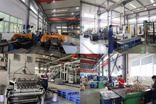 重標(biāo)公司各個(gè)工序開(kāi)足馬力搶抓生產(chǎn)，全力以赴生產(chǎn)三一重工、東方電氣、哈電集團(tuán)等重點(diǎn)客戶急需產(chǎn)品。重慶機(jī)電集團(tuán)供圖