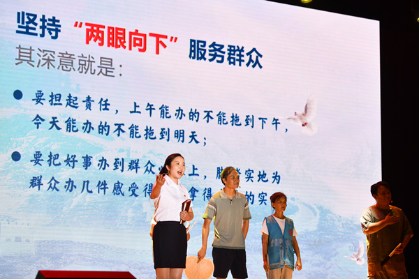 現(xiàn)場展示。鄒樂攝