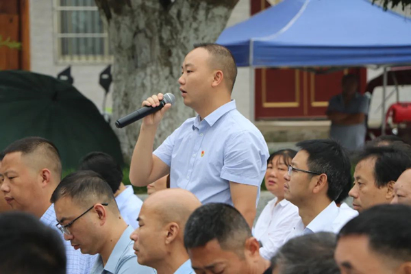 互動訪談環(huán)節(jié)。潼南區(qū)委宣傳部供圖