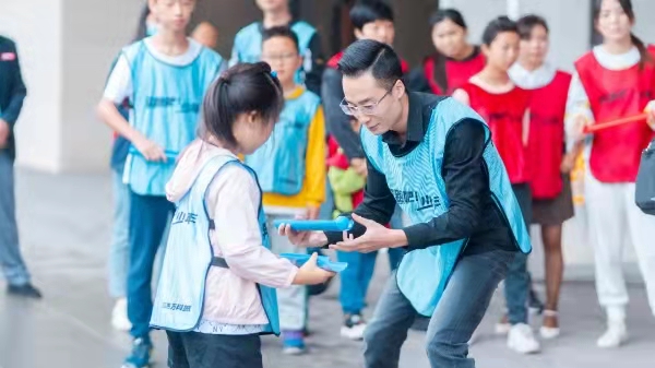 運(yùn)動會現(xiàn)場。巴南團(tuán)區(qū)委供圖