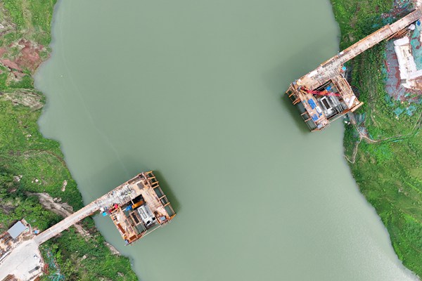 施工現場。趙軍攝