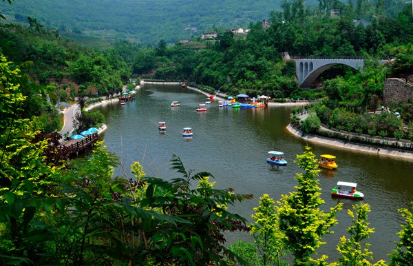 安瀾谷。萬(wàn)州區(qū)文化旅游委供圖