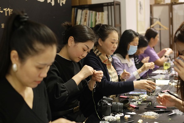 活動現(xiàn)場。江北區(qū)文化館供圖