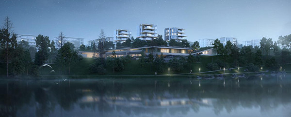 中央公園悅府意境圖。華潤置地供圖