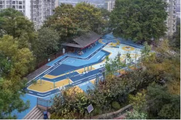 改造完成后的團(tuán)結(jié)壩小區(qū)。龍湖供圖