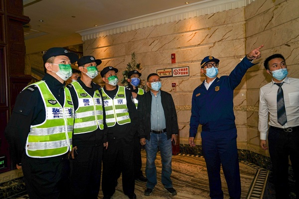 檢查現場。南岸區(qū)消防救援支隊供圖