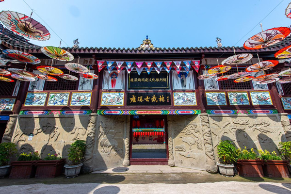 雍溪古戲樓。大足區(qū)委宣傳部供圖