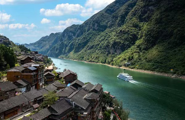 烏江畫廊 。酉陽旅投供圖