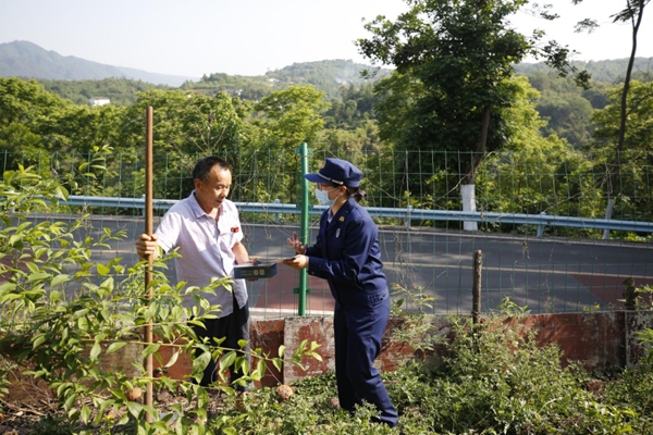 活動(dòng)現(xiàn)場(chǎng)。渝北區(qū)消防救援支隊(duì)供圖