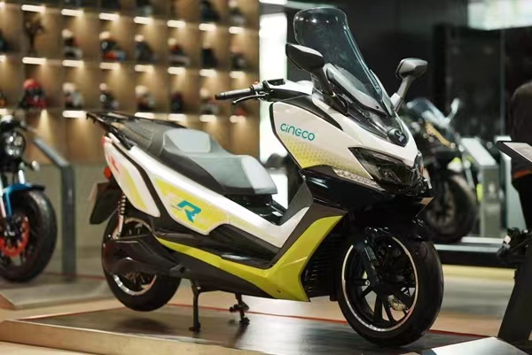 氫能源摩托車E-RT3。宗申集團(tuán)供圖