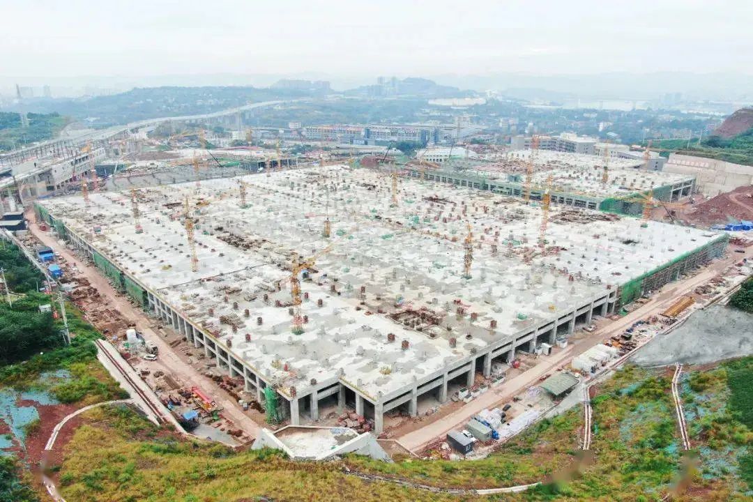 重慶軌道交通18號(hào)線。圖片：大渡口報(bào)