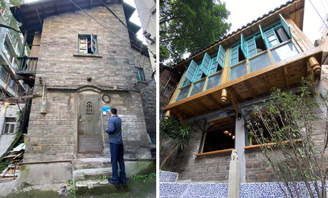 老宅翻新后重新煥發(fā)生機(jī)。受訪者供圖