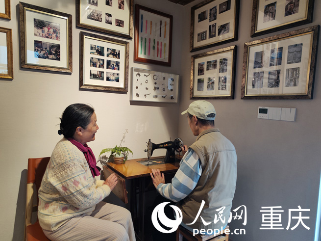 在家人博物館開啟一段舊時光。人民網(wǎng) 劉祎攝