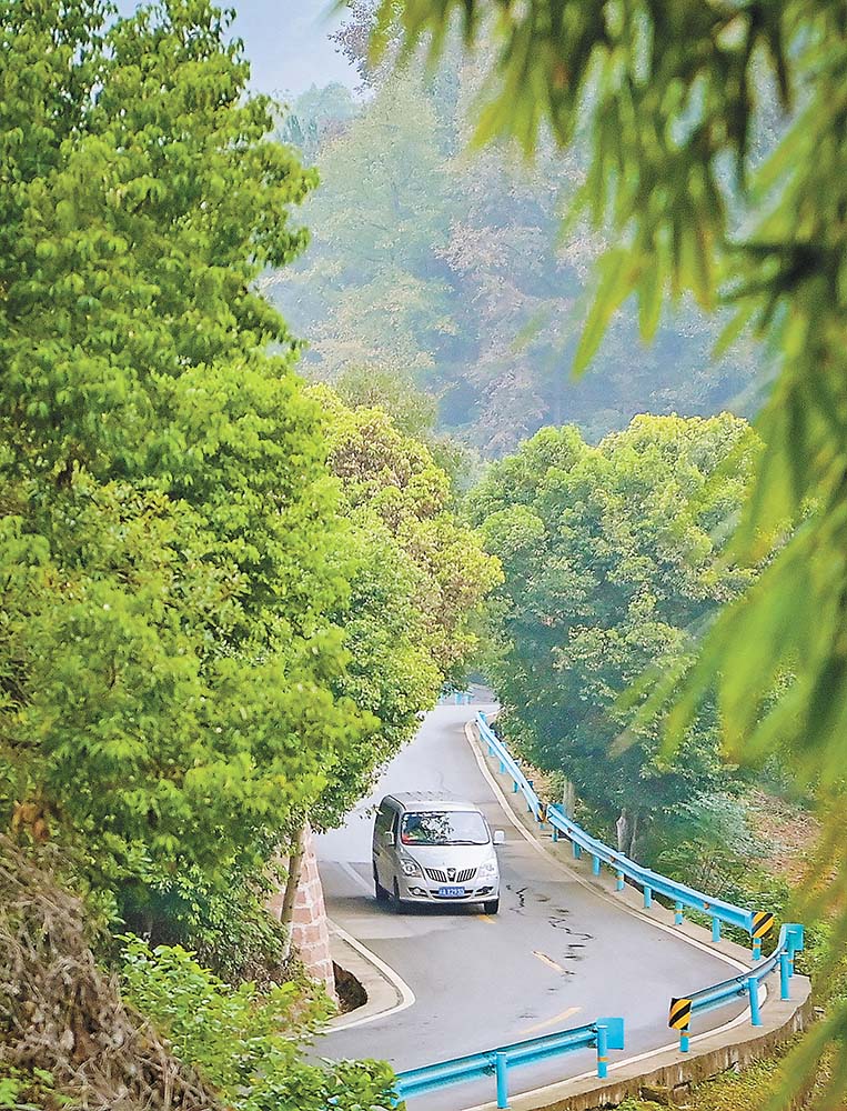 運輸 23日，滿載蔬菜包的運輸車輛在前往城區(qū)途中。