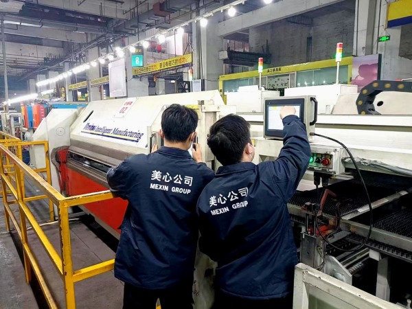 生產(chǎn)車間按下“加速鍵”。美心集團(tuán)供圖