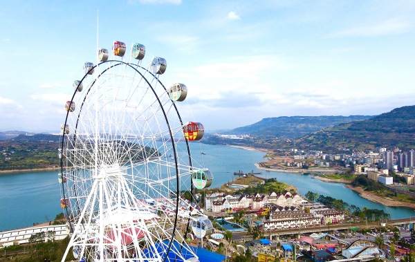 美心紅酒小鎮(zhèn)景區(qū)。楊孝永攝