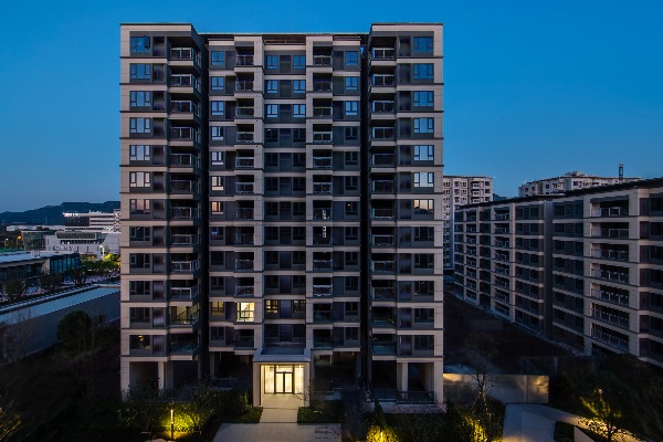 江南萬科城錦云實(shí)景呈現(xiàn)。重慶萬科供圖