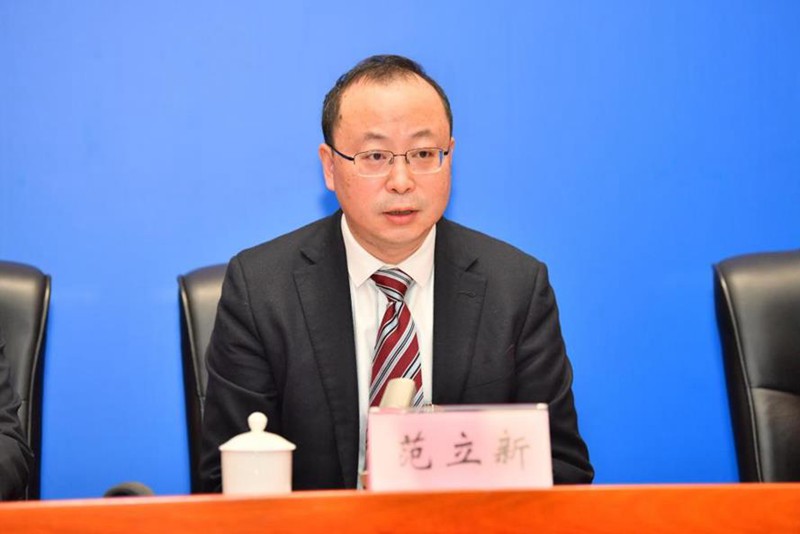 范立新介紹相關(guān)情況。王加喜攝