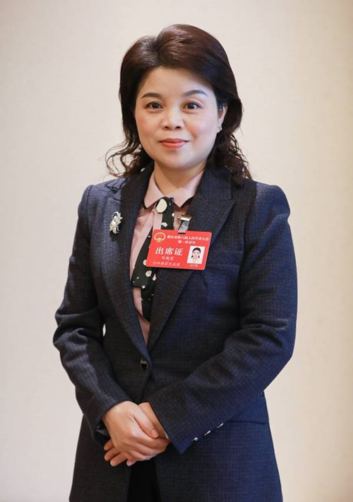 鄧朝霞代表。受訪者供圖