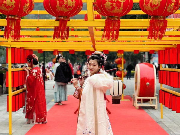 活動現(xiàn)場。景區(qū)供圖