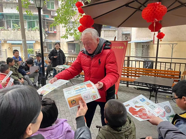 宣講現(xiàn)場?；▓@路街道供圖