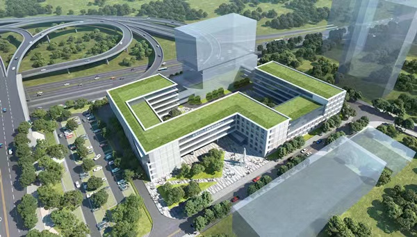 江北區(qū)疾控綜合服務(wù)中心江北新城社區(qū)衛(wèi)生服務(wù)中心項(xiàng)目效果圖。江北區(qū)委宣傳部供圖