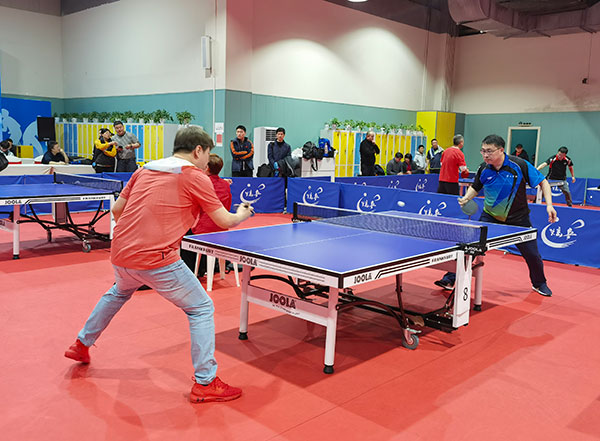 選手在比賽中。主辦方供圖