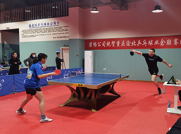 選手在比賽中。主辦方供圖