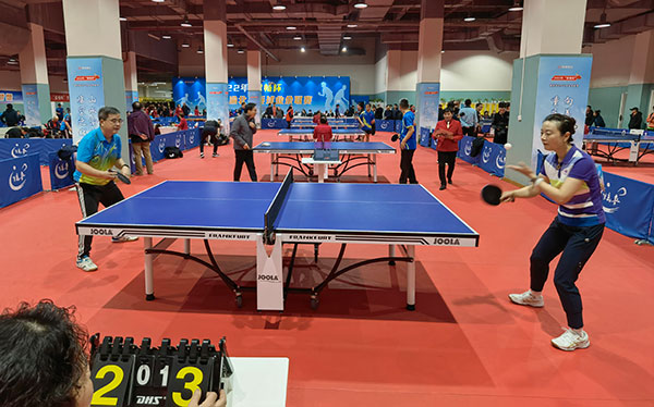 選手在比賽中。主辦方供圖