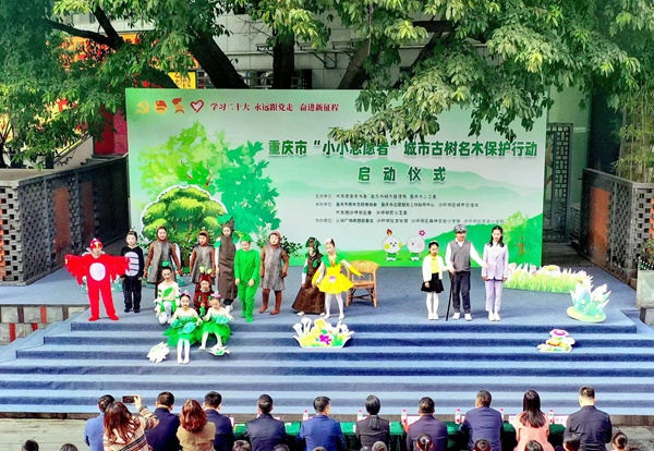 啟動儀式現(xiàn)場。共青團重慶市委供圖